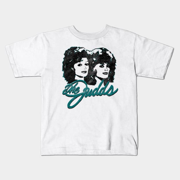 The Judds Vintage Kids T-Shirt by Azalmawah